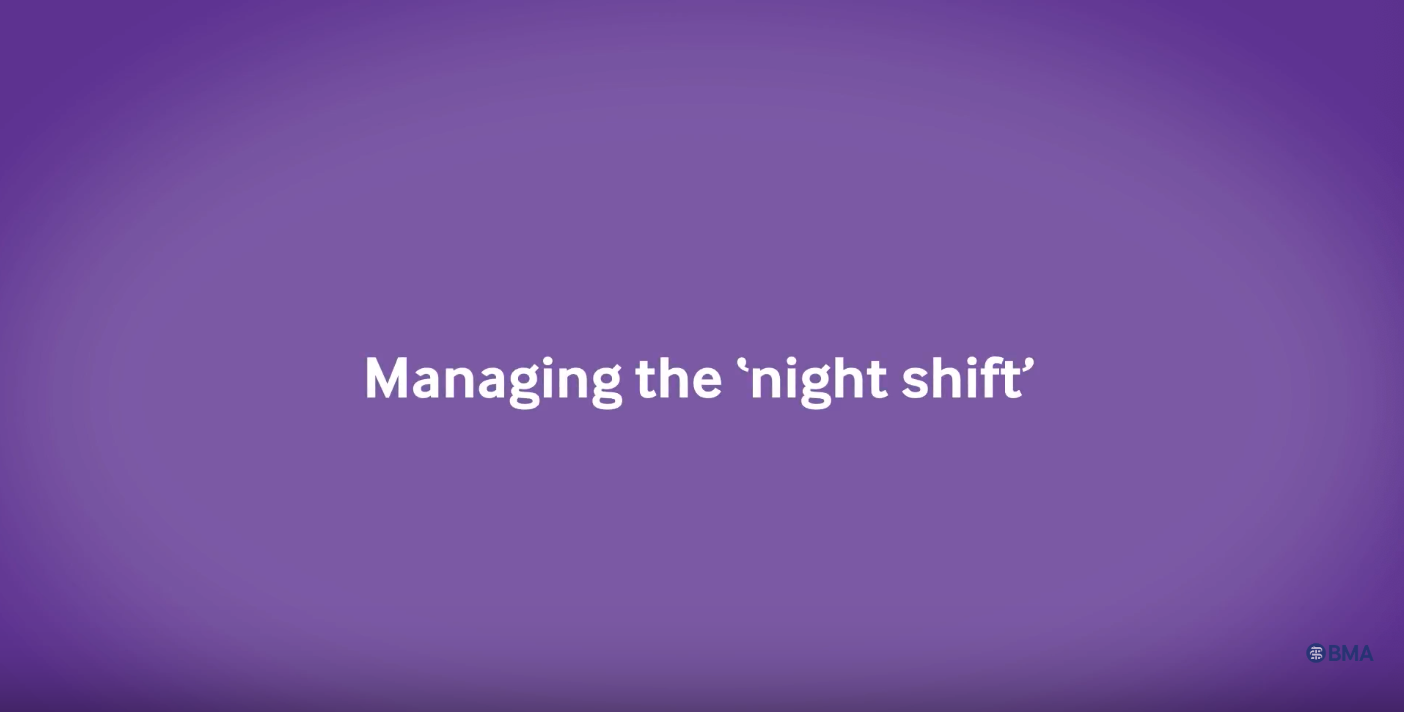Managing the 'night shift' video cover