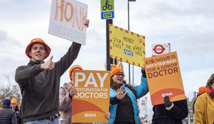 BMA thanks other unions for donation to strike fund 